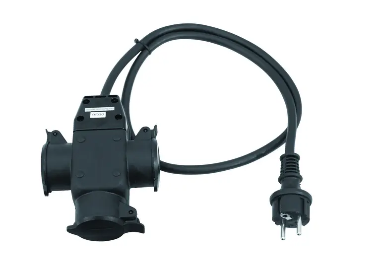 EUROLITE Extension line ECVG-3 H07RNF 3G1.5 1m 